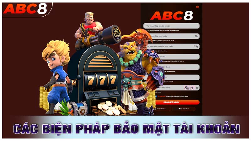 Các biện pháp bảo mật tài khoản