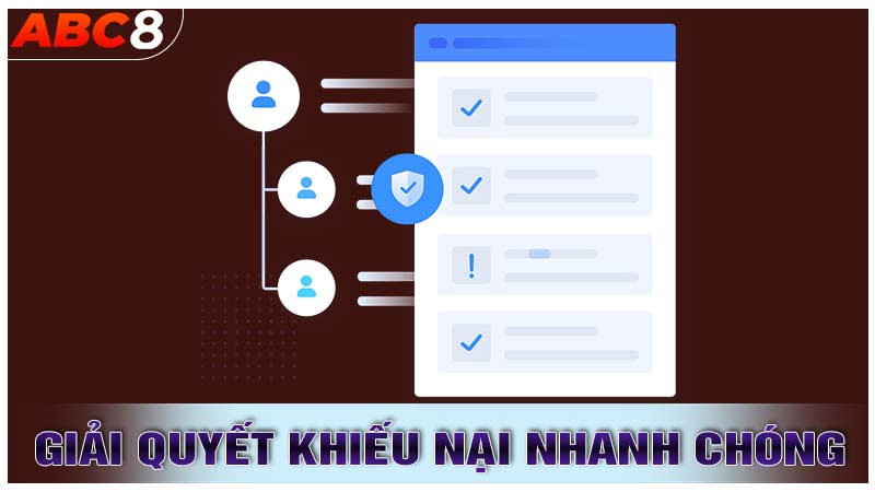 Giải quyết khiếu nại nhanh chóng