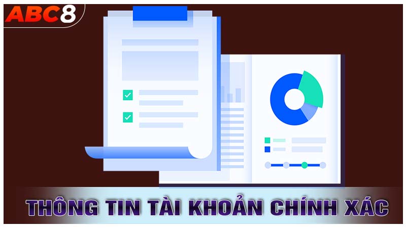 Thông tin tài khoản chính xác